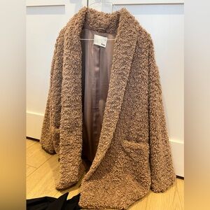 Wilfred Free Teddy Coat - L - Aritizia